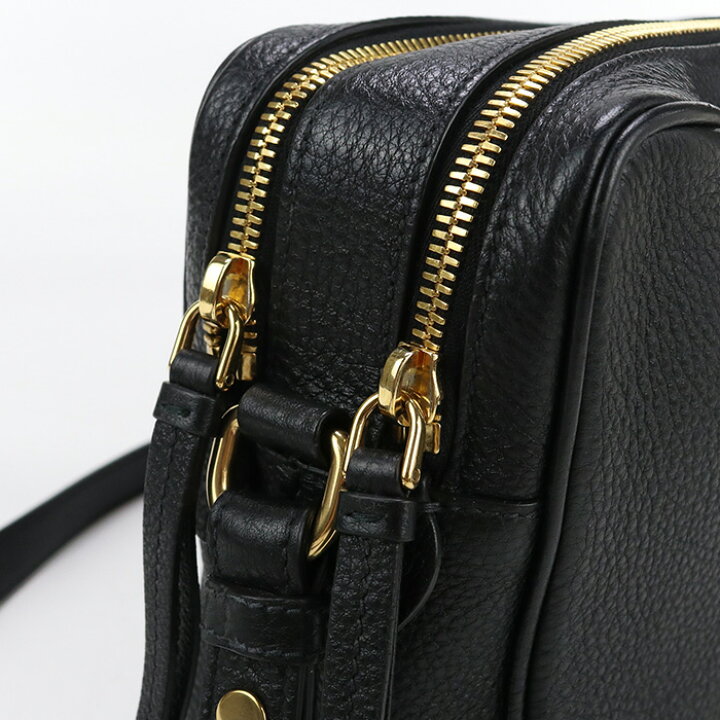 楽天市場】【中古良品】プラダ(PRADA) レザーショルダーバッグ 