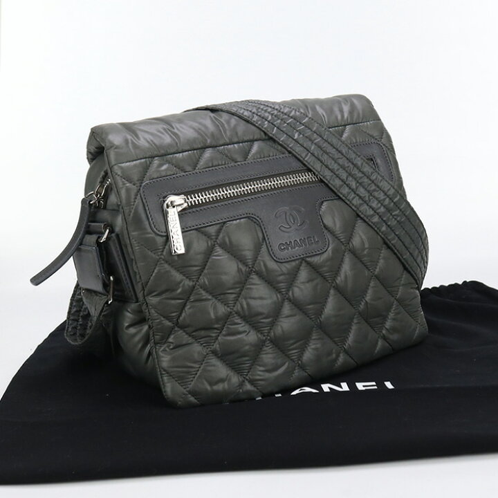 楽天市場】【中古】シャネル(CHANEL) キルティング ショルダーバッグ 
