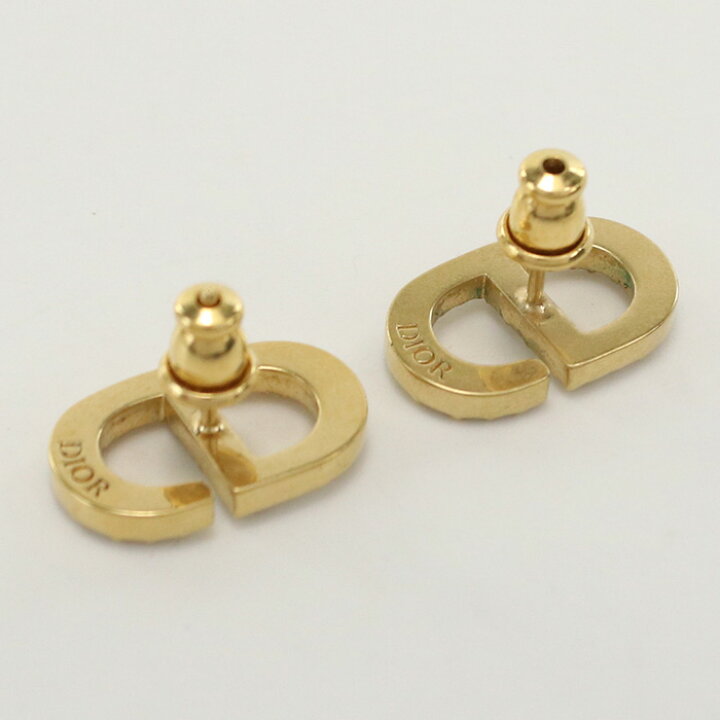 楽天市場】【中古良品】ディオール(Christian Dior) プチ CD スタッド  