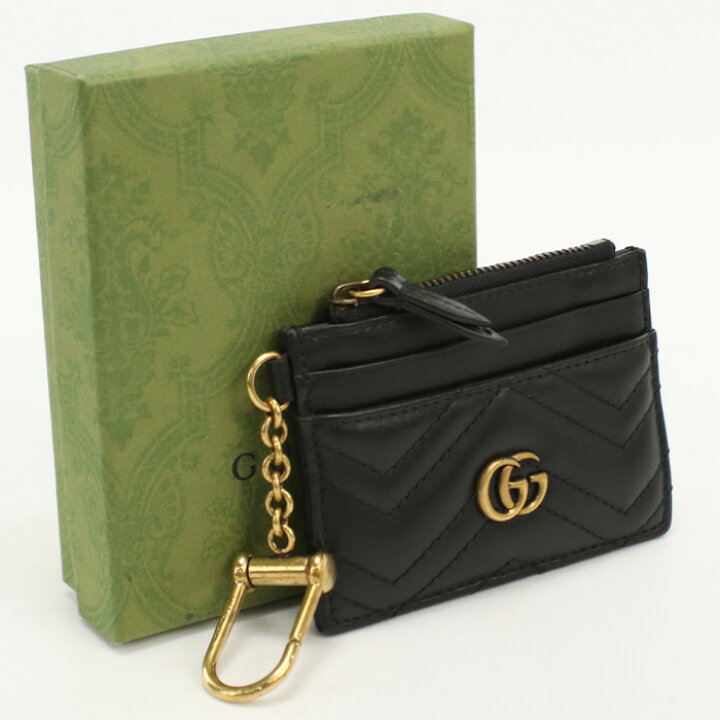 楽天市場】【中古未使用】グッチ(GUCCI) ダブルG キーチェーン付き  