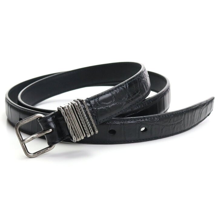 楽天市場 無料ラッピング サンローラン Saint Laurent メンズベルト Dze0d 1000 ブラック Gsm 5 ブランド総合卸 ビッグヒット