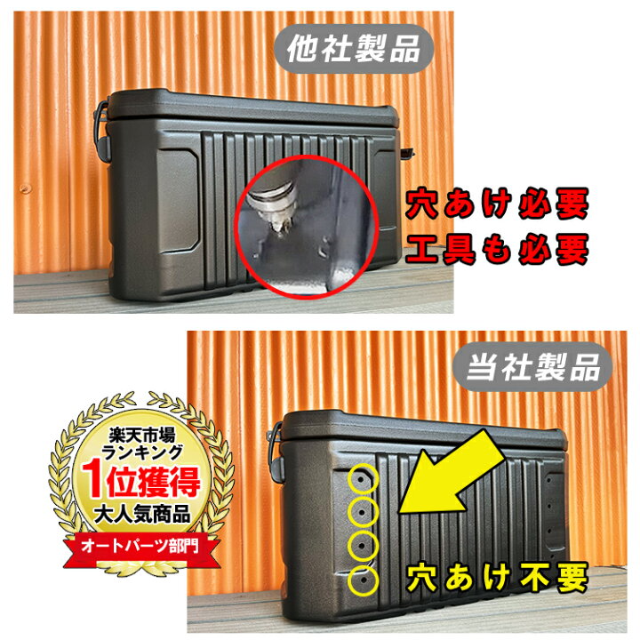 楽天市場】リアゲートボックス JB23 JB33 JB43ジムニー用 リアキャリア 