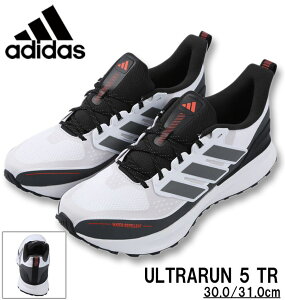 �傫���T�C�Y �����Y adidas �A�f�B�_�X �X�j�[�J�[ (ULTRARUN 5 TR) �t�b�g�E�F�A�z���C�g 30cm 31cm ��������