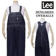 【全品ポイント5倍】大きいサイズ メンズ Lee(リー) オーバーオール ワンウォッシュ 2L 3L 4L 5L