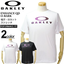 大きいサイズ メンズ OAKLEY(オークリー) トレーニング半袖Tシャツ ENHANCE QD/XL XXL 送料無料