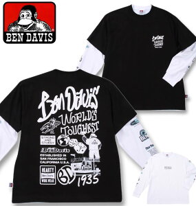 �傫���T�C�Y �����Y BEN DAVIS ����T&����T ���C���[�h T�V���c �u���b�N×�z���C�g 3L 4L 5L 6L ��������