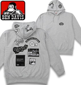�傫���T�C�Y �����Y BEN DAVIS ���� �}���`���b�y�� �v���p�[�J�[ �~�b�N�X�O���[ 3L 4L 5L 6L ��������