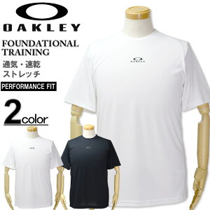 大きいサイズ メンズ OAKLEY(オークリー) トレーニング半袖Tシャツ FOUNDATIONAL/XL XXL 送料無料