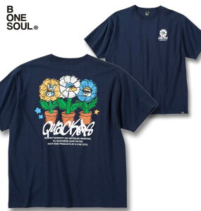 �傫���T�C�Y �����Y b-one-soul DUCK DUDE �t�����[�N������ ���� T�V���c �l�C�r�[ 3L 4L 5L 6L ��������