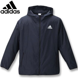 大きいサイズ メンズ adidas アディダス ウーブンフードジャケット ダークネイビー 3XO/2L 4XO/3L 5XO/4L 6XO/5L 7XO/6L 8XO/7L 送料無料