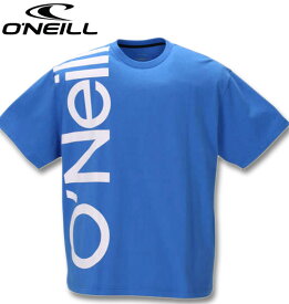 大きいサイズ メンズ O'NEILL(オニール) 半袖Tシャツ ブルー 3L 4L 5L 6L 送料無料