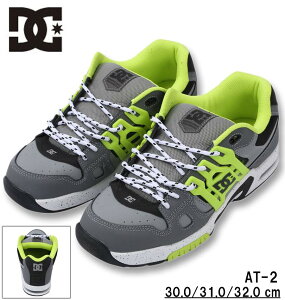 �y�S�i�|�C���g5�{�z�傫���T�C�Y �����Y DCSHOES �X�j�[�J�[ (AT-2) �O���[×�u���b�N×���C�� 30cm 31cm 32cm ��������