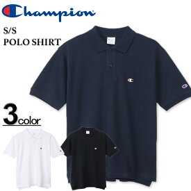 大きいサイズ メンズ Champion チャンピオン ベーシック 鹿の子 半袖ポロシャツ 3L 4L 5L 送料無料
