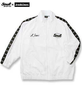 大きいサイズ メンズ INOKI ISM×SOUL アントニオ猪木 ウインドブレーカー ジャケット ホワイト 3L 4L 5L 6L 送料無料