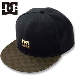 大きいサイズ メンズ DCSHOES 24 PRINTVISOR SNAPBACK キャップ ブラック×モノグラム 4L/61～64cm 送料無料