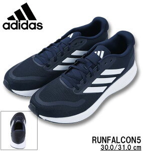 �傫���T�C�Y �����Y adidas �A�f�B�_�X �X�j�[�J�[ (RUNFALCON5) ���W�F���h�C���N 30cm 31cm ��������