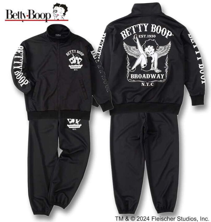 楽天市場】大きいサイズ メンズ BETTY BOOP プリント ジャージ 上下 