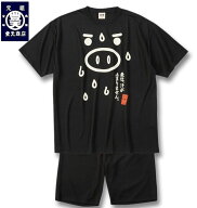 大きいサイズ メンズ 豊天 最近汗が止まりません 美豚 DRY ハニカムメッシュ 半袖Tシャツ+ハーフパンツ …