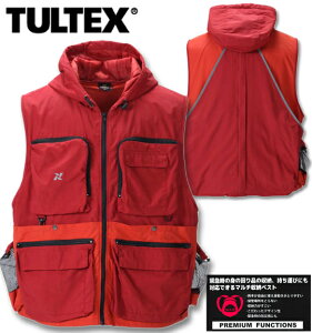 �傫���T�C�Y �����Y TULTEX(�^���e�b�N�X) ���@�\�L�����[�x�X�g �I�����W 4L 5L 6L 7L 8L ��������