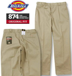 �傫���T�C�Y �����Y DICKIES Original 874 ���[�N�p���c (L32) �f�U�[�g�T���h 38 40 42 44 46 48 50 52 56 ��������