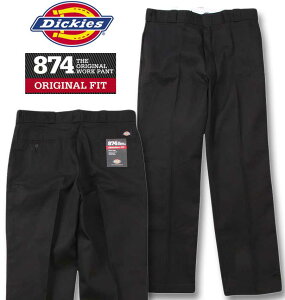 �傫���T�C�Y �����Y DICKIES Original 874 ���[�N�p���c (L32) �u���b�N 38 40 42 44 46 48 50 52 56 ��������