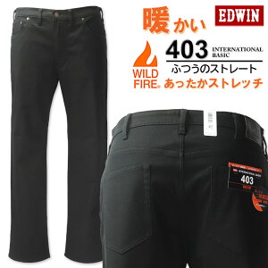 傫TCY Y EDWIN GhEC 403 WILD FIRE N Xg[gpc ubN 38`46C` 