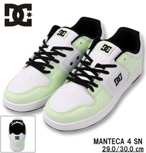 �傫���T�C�Y �����Y DCSHOES �X�j�[�J�[ (MANTECA 4 SN) �z���C�g×�~���g 30cm ��������