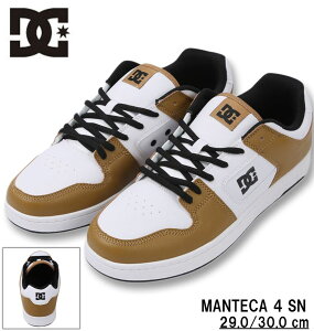 �傫���T�C�Y �����Y DCSHOES �X�j�[�J�[ (MANTECA 4 SN) �z���C�g×�L������ 30cm ��������