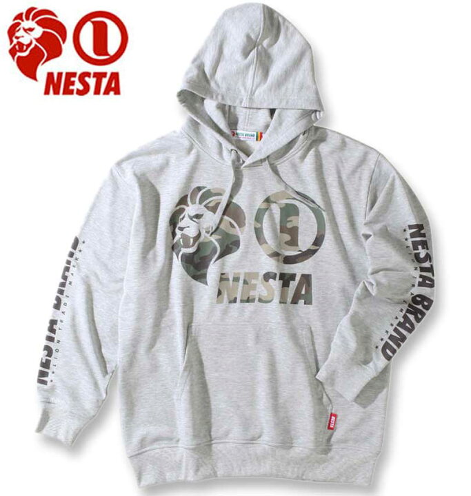 楽天市場】大きいサイズ メンズ NESTA BRAND ネスタブランド 裏毛 プル 