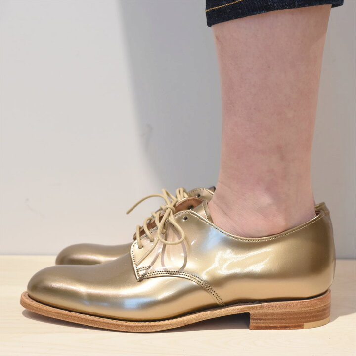 楽天市場】CHEANEY(チーニー)LORA メタリック レースアップシューズ 