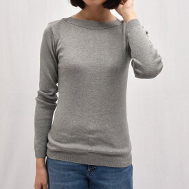 【SALE50】AIME TRICOT by Mauchauffee(エム トリコ バイ モウショッフェ)M005CM コットン ボートネックニットレディース 正規品