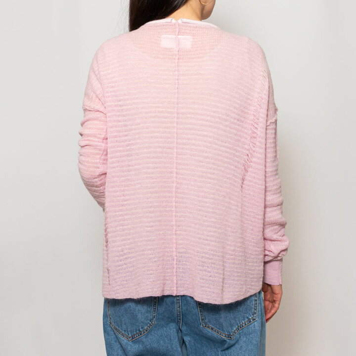 Maison Margiela ディストレス ロングスリーブ カーディガン XS 