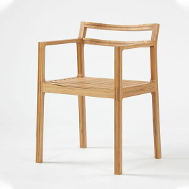 椅子 チェア TEORI 竹のダイニングチェア TENSION 肘つき シンプル 天然木 木目 木製 ナチュラル テオリ 国産 日本製