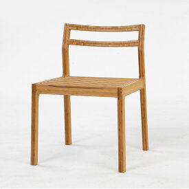 椅子 チェア TEORI 竹のダイニングチェア TENSION 肘なし アームレス シンプル 天然木 木目 木製 ナチュラル テオリ 国産 日本製