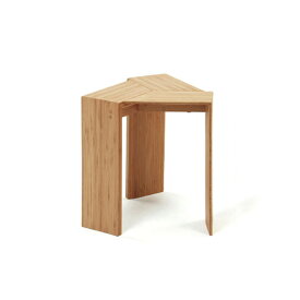 椅子 TEORI 竹のスツール TRIANGLE　STOOL(大) 木製 シンプル 天然木 木目 ナチュラル テオリ 国産 日本製 おしゃれ コンパクト 省スペース