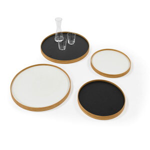 トレイ お盆 TEORI 竹のリバーシブルトレイ EN TRAY(L) トレー ナチュラル オイル仕上げ 木製 竹製 天然木 国産 日本製