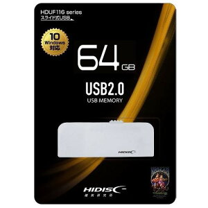 C USB2.0 XChUSB 64GB HIDISC zCg HDUF116S64G2WH