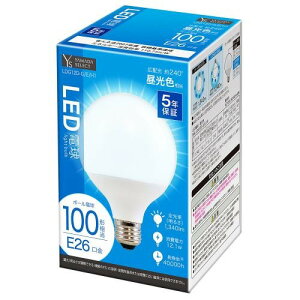 YAMADA SELECT(���}�_�Z���N�g) �{�[���^LED�d�� 100W �����F ����E26 LDG12D-G/E/H1