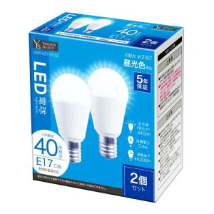 }_ZNg LEDd 2 40W F E17 2 F@LDA4D-G/E17/H1/S2@YAMADA SELECT
