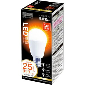 ���}�_�Z���N�g LED�d�� 25�`���� �d���F E17�����@LDA2L-G/E17/J1�@YAMADASELECT