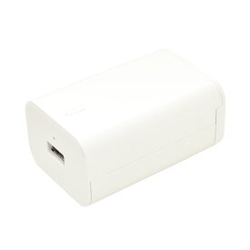 単3x6本 電池式充電器 ［1ポート］ USB-A 1.5A出力 ホワイト 　RBAT361A02WH
