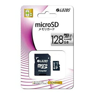 [_[fBAeNm Lazos microSDHC[J[h }CNSDJ[h ϊA_v^t 128GB CLASS10 L-128MS10-U3