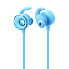 イヤホン 耳かけ型 Premium Style ブルー PG-BTE2S03 [リモコン・マイク対応 /ワイヤレス(左右コード) /Bluetooth]
