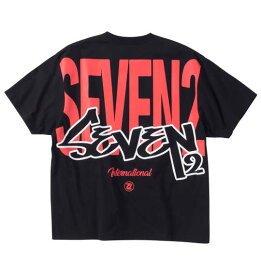 【大きいサイズ】天竺半袖Tシャツ SEVEN2【3L～8L】