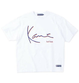 【大きいサイズ】天竺半袖Tシャツ KARL KANI【3L～8L】