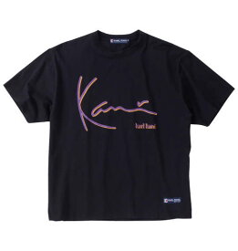 【大きいサイズ】天竺半袖Tシャツ KARL KANI【3L～8L】