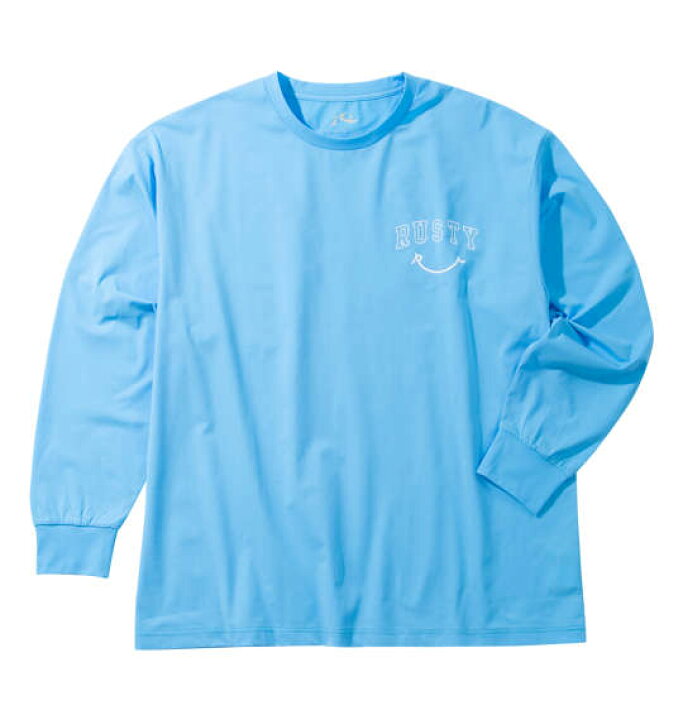 楽天市場】大きいサイズ メンズ PEARTEX UV長袖Tシャツ RUSTY ブラック 