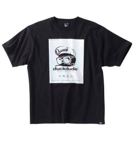 【大きいサイズ】DUCK DUDEメタリック半袖Tシャツ b-one-soul【3L～8L】