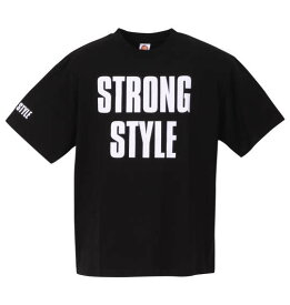 【大きいサイズ】STRONG STYLE半袖Tシャツ 新日本プロレス(3L~8L)