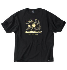 b-one-soul DUCK DUDEメタリックフェイス半袖Tシャツ【店内全品いつでもポイント5倍以上】大きいサイズ　メンズ　ビッグサイズ　服 3L 4L 5L 6L 8L　大きいサイズ専門店　ビックサイズ 　超特大